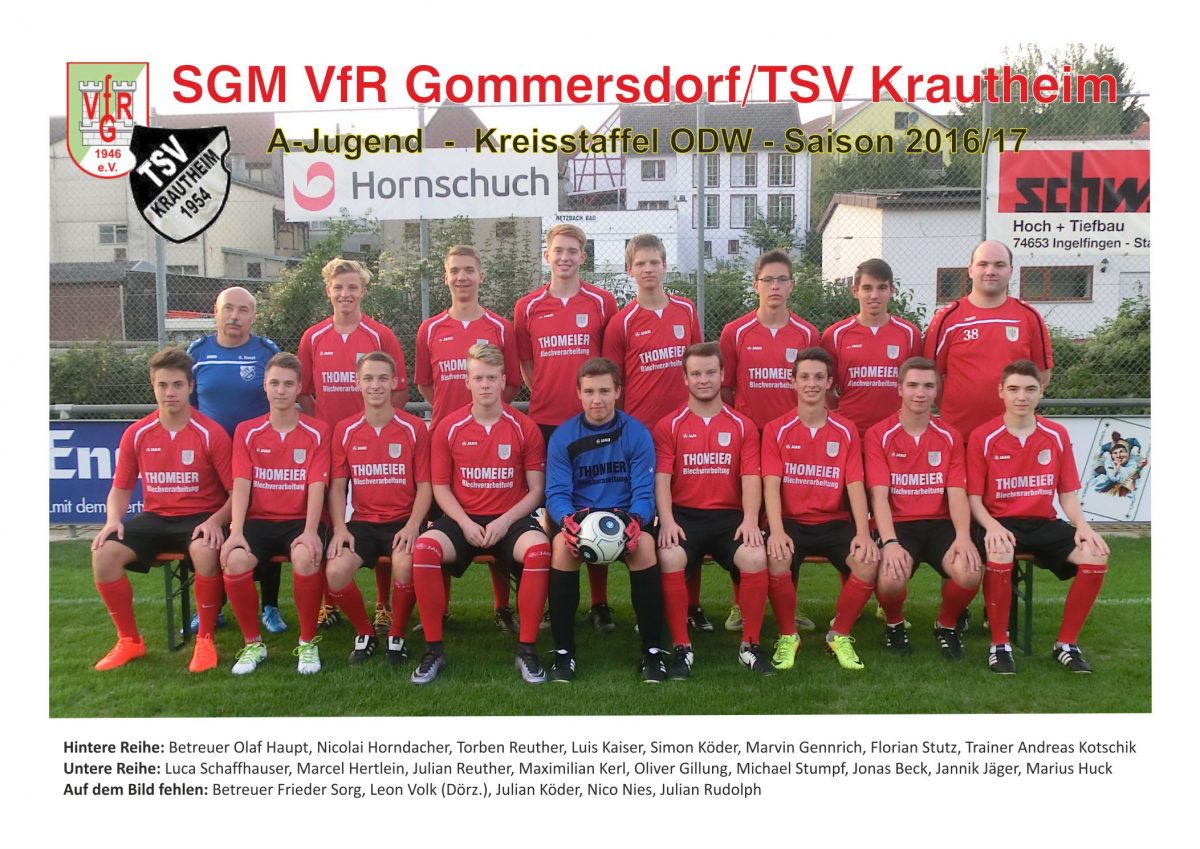 A-Jgd. Verbandspokal gegen VfB Eppingen in Klepsau