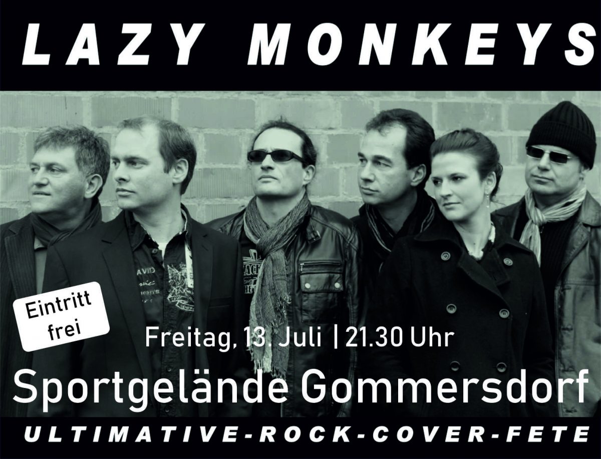 Lazy Monkeys am 13. Juli beim VfR