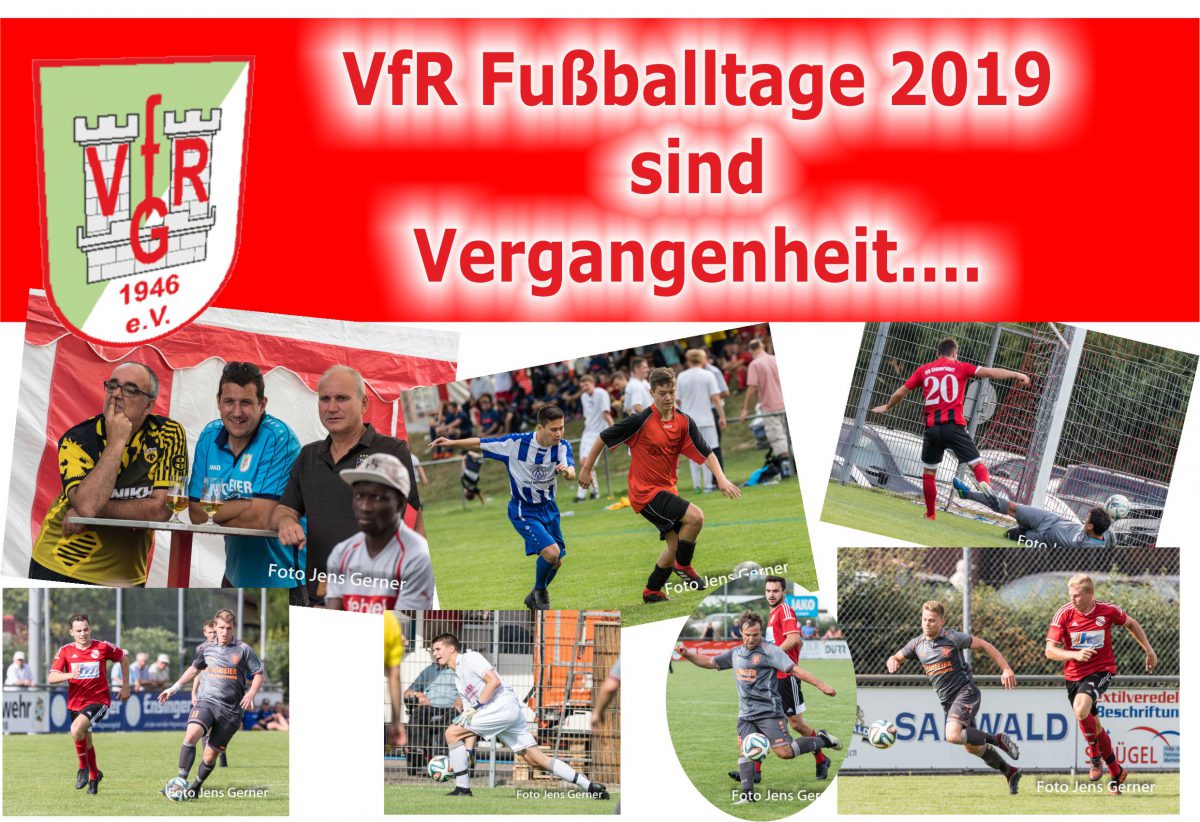 23. Juli: Fußballtage sind Vergangenheit