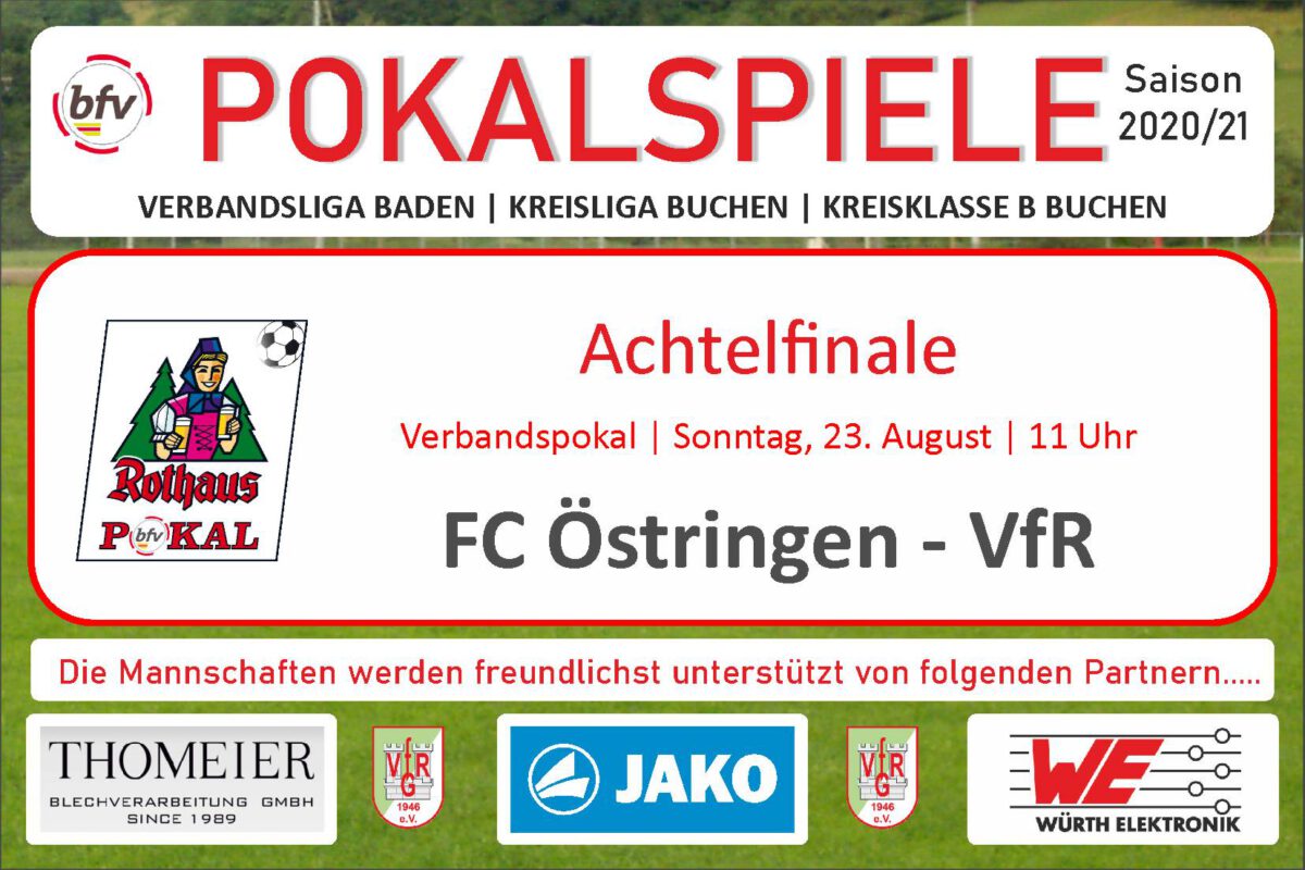 17. August: Achtelfinale in Östringen