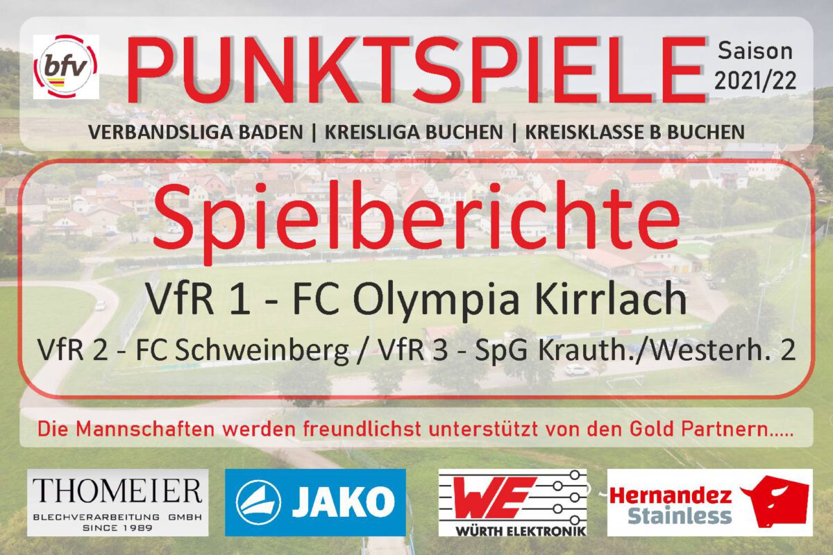 11. Oktober: Spielberichte