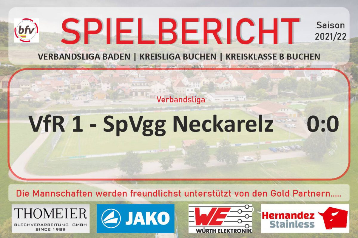 7. März: VfR -SpVgg Neckarelz