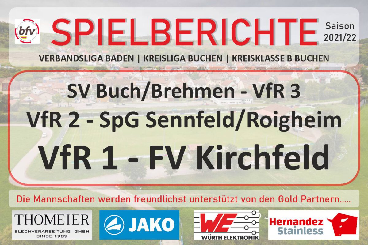 22. Mai: Unentschieden und Niederlage, gegen Kirchfeld fällt aus