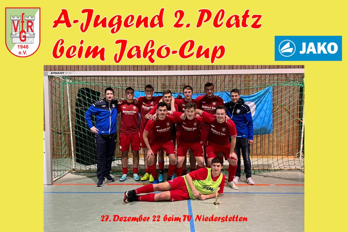 28. Dezember: A-Jugend 2. Platz beim Jako-Cup