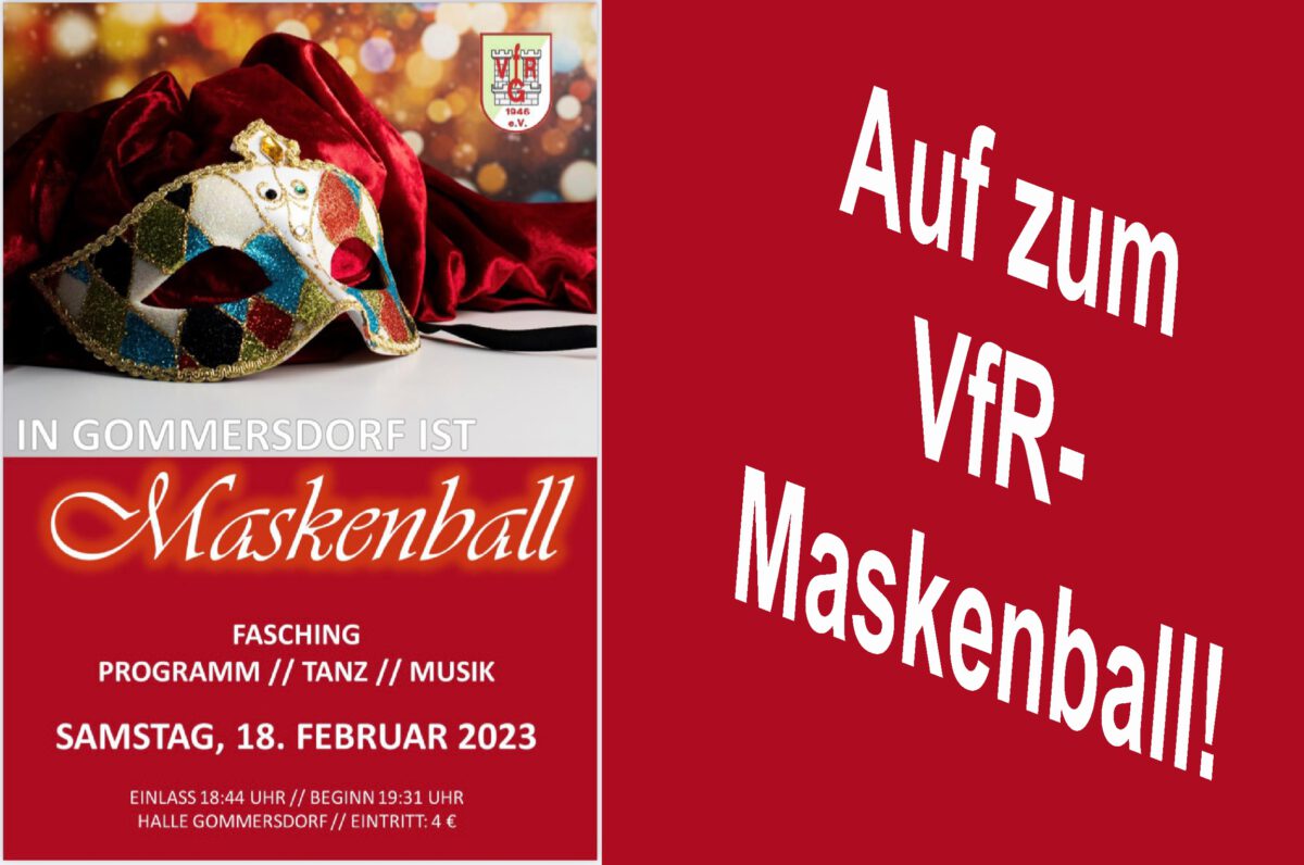 17. Februar: Maskenball