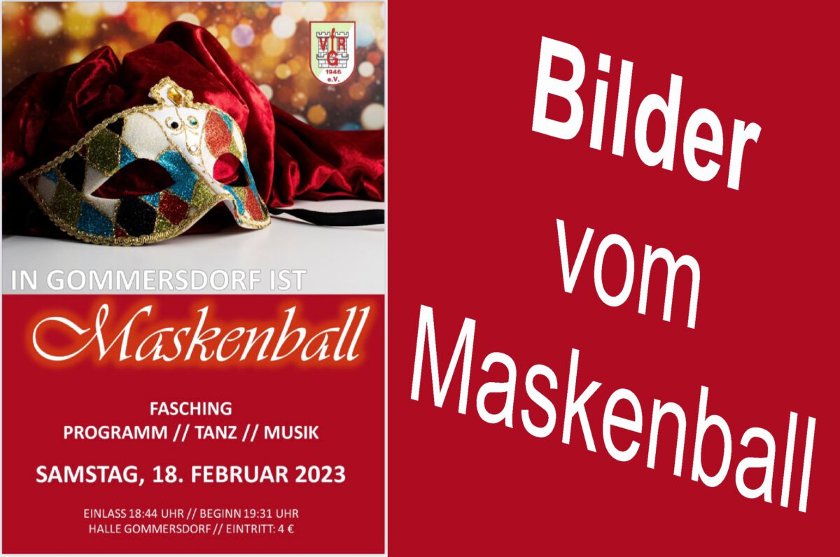 19. Februar: Maskenball im Bild