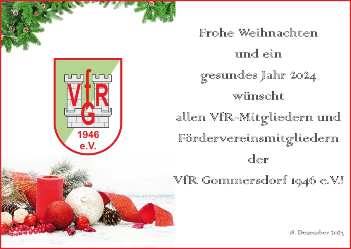 Grüße zu Weihnachten und zum neuen Jahr