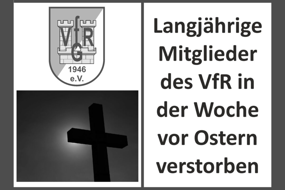 28. März: Helfer und ehemaliger Spieler verstorben