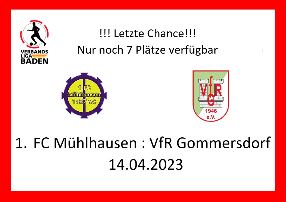 10. April: Reminder – Bus nach Mühlhausen