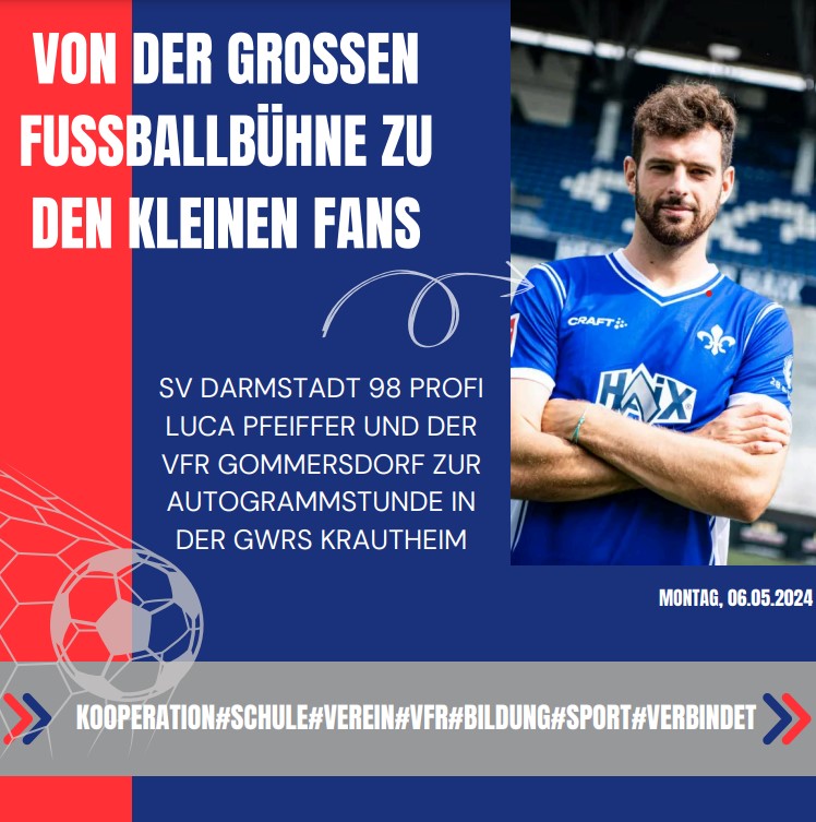 07. Mai: VfR präsentiert sich mit Bundesliga-Profi