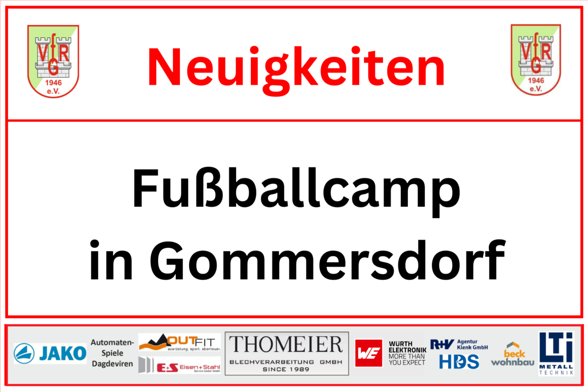 28. April: Fußballcamp voller Erfolg