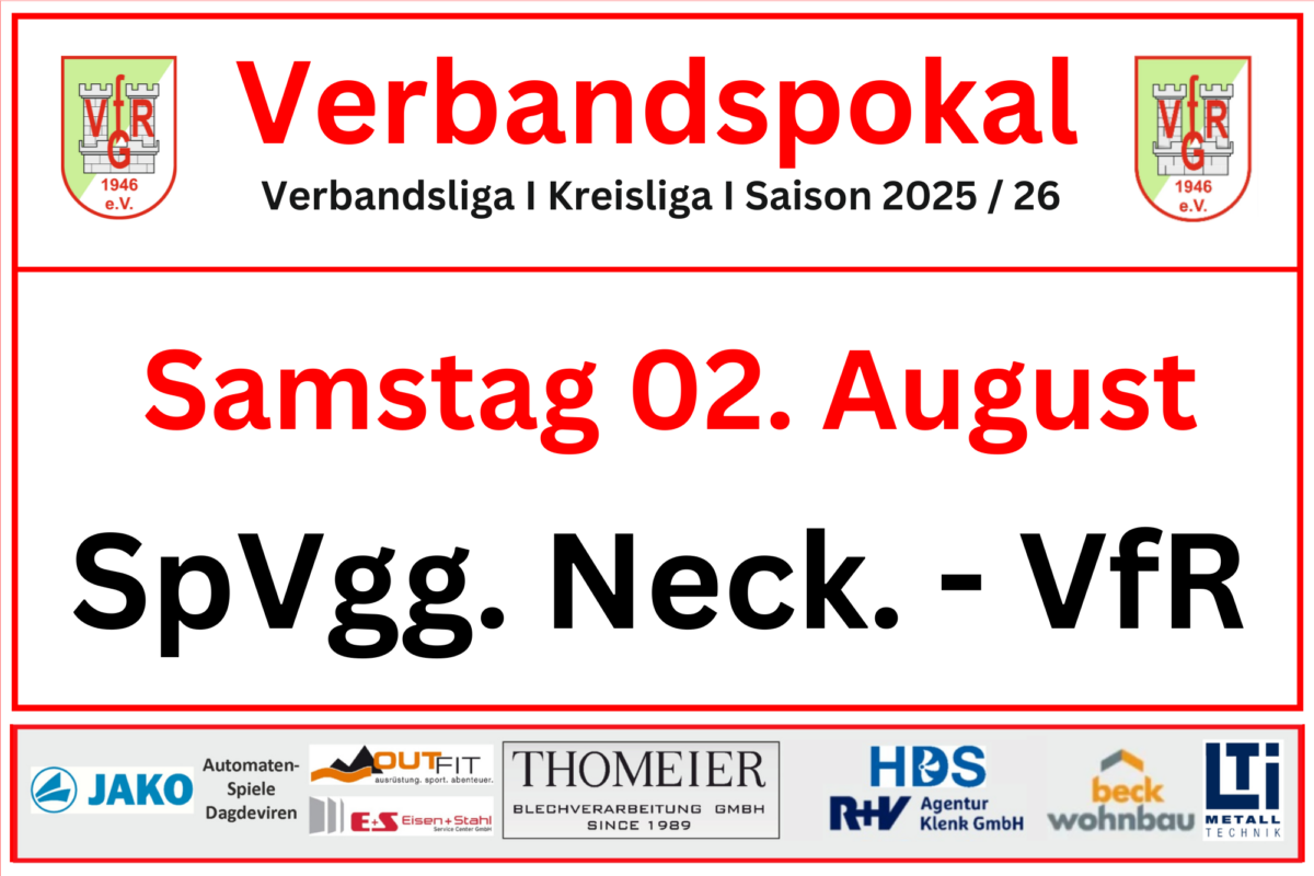 01. August: Bereits Samstag in Neckarelz