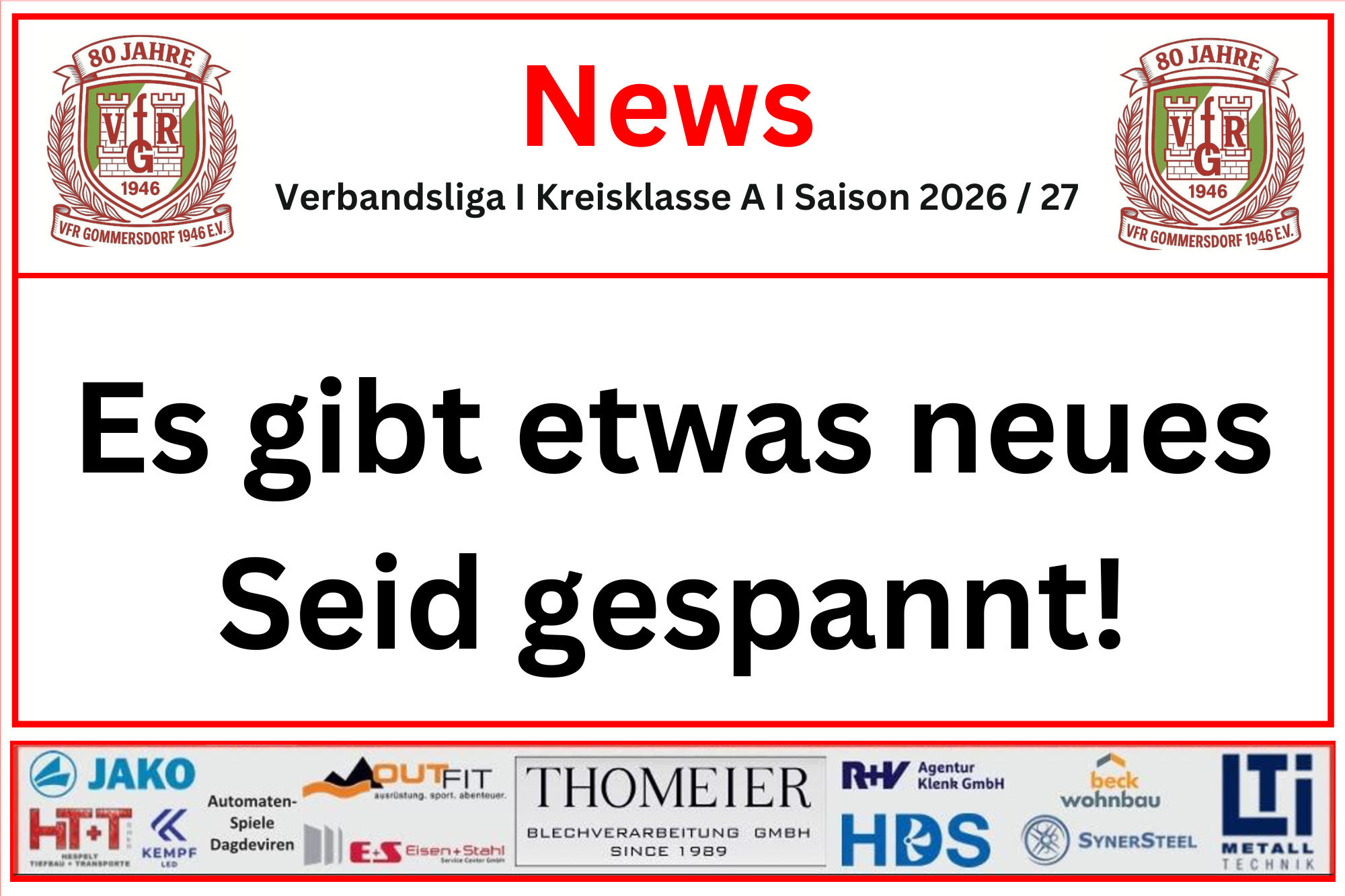 10. August: Es tut sich was!